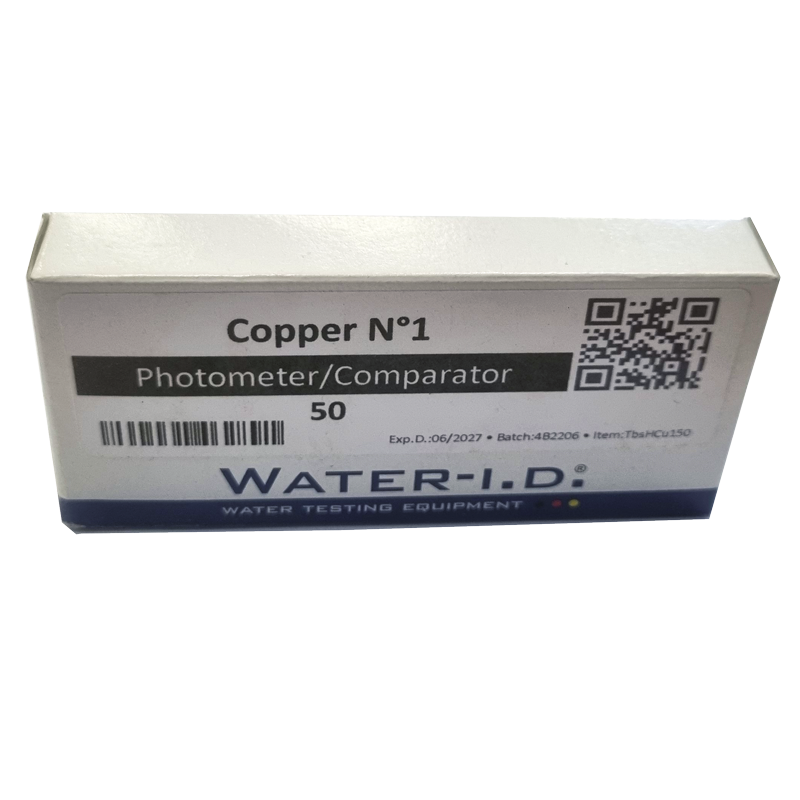 Реактиви Copper №1, за фотометричен тестер, 50 таблетки  от Water-I.D. справка TbsHCu150