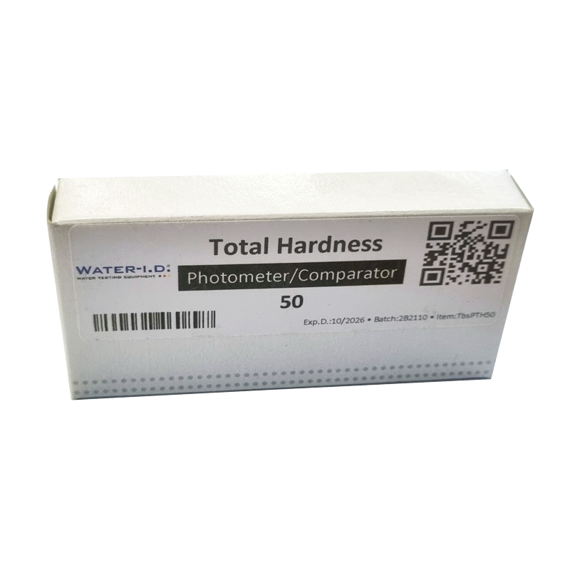 Реактиви Total Hardness, за фотометричен тестер, 50 таблетки  от Water-I.D. справка TbsPTH50