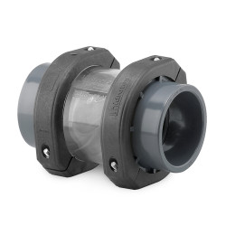 Прозрачен PVC-U възвратен клапан, D63, с пружина  от SpaZone справка 1015312