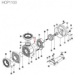 Уплътняващ О-пръстен за помпа HCP4200  от  Hayward Commercial Aquatics справка 500100120004