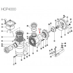 Уплътняващ О-пръстен за помпа HCP4200  от  Hayward Commercial Aquatics справка 500100120004