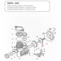 Турбина за помпа HCP3600, 3.5HP, Hayward  от  Hayward Commercial Aquatics справка 500100070033