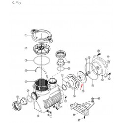 Турбина за помпа MaxEP 1.5 HP, RPUM0013.09R, Hayward  от  Hayward Pool справка 500100070009