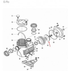 Турбина за помпа MaxEP 1.5 HP, RPUM0013.09R, Hayward  от  Hayward Pool справка 500100070009
