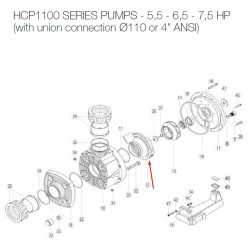 Дифузьор за помпа HCP 4000, Hayward  от  Hayward Commercial Aquatics справка 500100060005