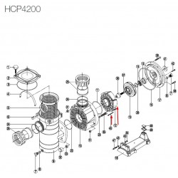 Дифузьор за помпа HCP 4200, Hayward  от  Hayward Commercial Aquatics справка 500100060007