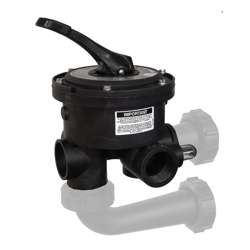 Шестпътен вентил за страничен монтаж 1,5" VARI-FLO, Hayward  от  Hayward Pool справка SP0643SKR-LP