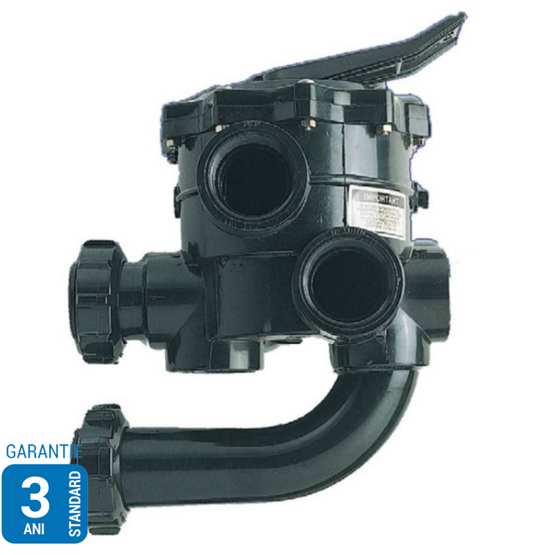 Шестпътен вентил за страничен монтаж 2" NC900, Hayward  от  Hayward Pool справка NCX07022