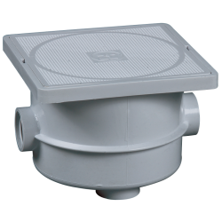 Разпределителна кутия, сив цвят, 129x129 mm, Hayward  от  Hayward Pool справка 3495EUROLG