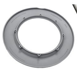 Рамка за прожектор ABS Hayward Design в светлосив цвят  от  Hayward Pool справка PRDX240LG