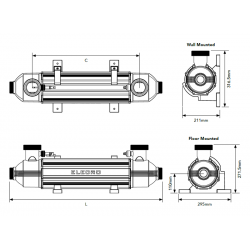 copy of Титаниев топлообменник 122 kW G2  от  Elecro Engineering справка G2C-HE-170T