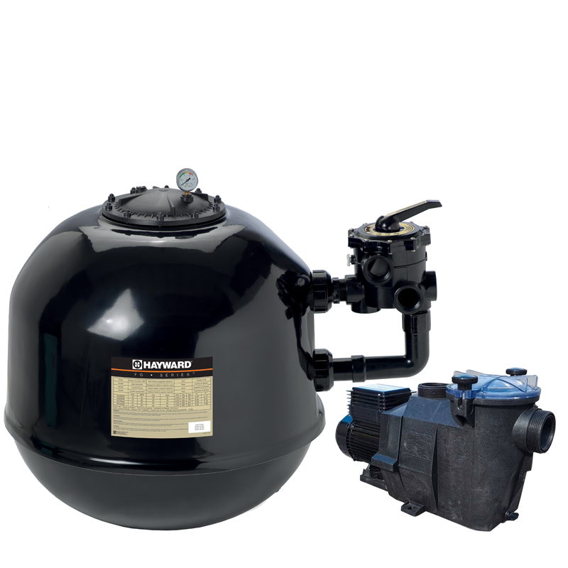 Филтърна система за басейн Hayward RSII + пясъчен филтър Powerline Side - 22 m³/h  от  Hayward Pool справка NC780SE2RS3016EV1