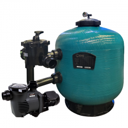 Филтърна система за басейн Hayward K-Flo + пясъчен филтър KS750 - 22 m³/h  от SpaZone справка KS750SPK12615XY1E2