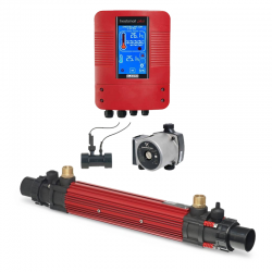 Комплект титаниев топлообменник Elecro G2 30kW, автоматизация Heatsmart+  от  Elecro Engineering справка G2HE-30T-D