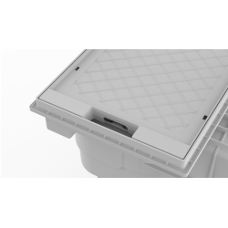 Квадратен капак за скимер X600 Hayward  от  Hayward Pool справка XFLID