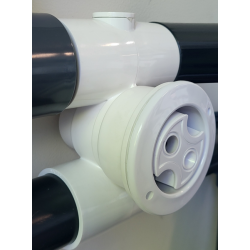 Комплект за хидромасаж за стена, 50 mm, въртяща се дюза Jet-Air III, Pulse-Flo  от  Hayward Pool справка SP1436EPAKB