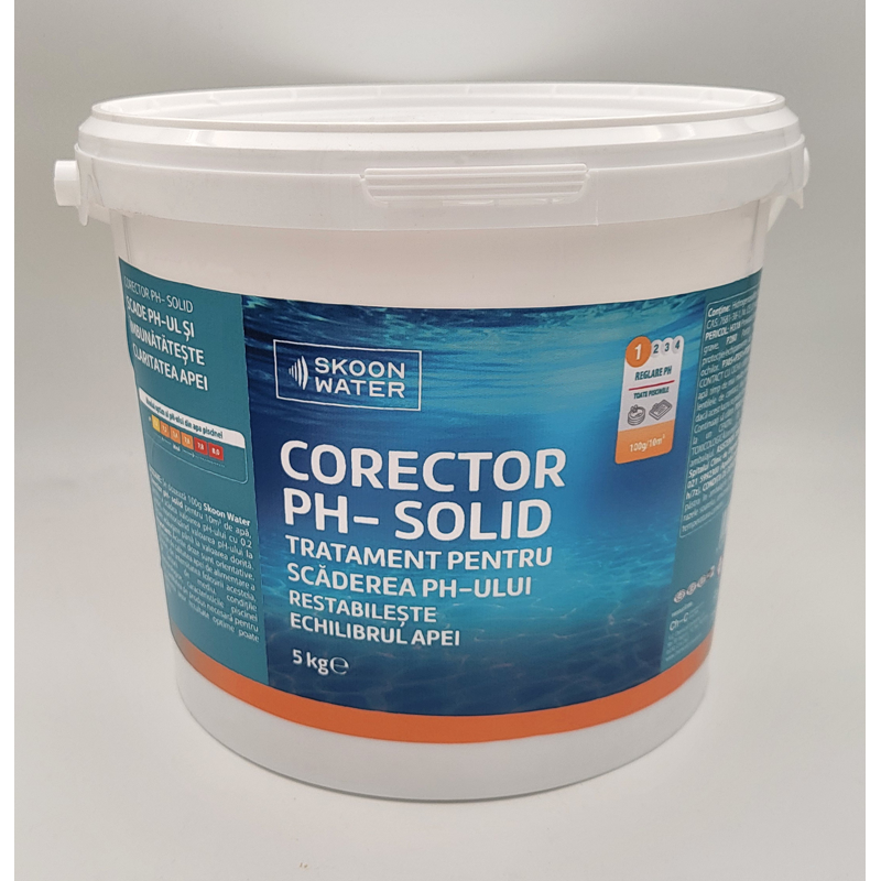 Коректор pH минус, твърд 5 kg  от Skoon Water справка CHS 10-5SW