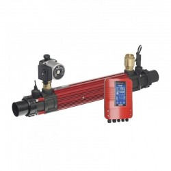 Комплект титаниев топлообменник Elecro G2 49kW, автоматизация Heatsmart+