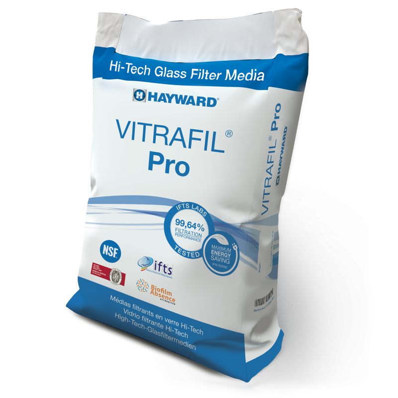 Стъклен филтърен материал Vitrafil, гранулация 0,6 mm, торба 20 kg, Hayward  от  Hayward Pool справка 260400002000