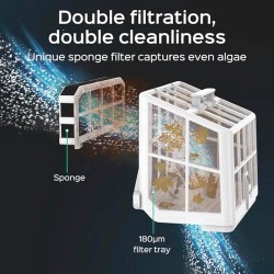 Робот за басейн E-TRON i30 NG, безжичен, батерия 7800 mAh  от Wybotics справка W3342NG