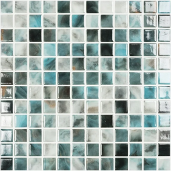 Стъклена мозайка Nature Air Force, основа полибонд, 2,5x2,5 cm, кутия 2 m2  от Healthy Swim справка HS5606V