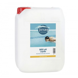 Коректор pH плюс Swim, течен 20 l  от SpaZone справка CHSW 20+L