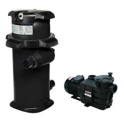 ПАКЕТ: Помпа SUPER II 1.00 HP, 17 м³/ч + Картушен филтър SwimClear Mono C100 Hayward  от  Hayward Pool справка SP3011C100