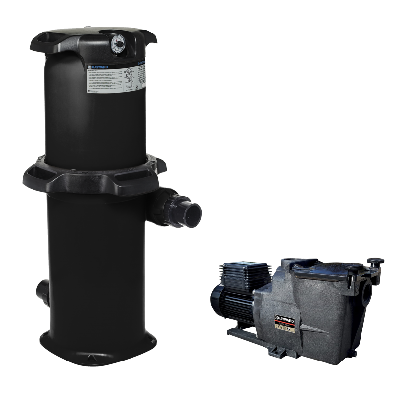 ПАКЕТ: Помпа SUPER PUMP XT 2.0 к.с., 24 м³/ч + Картушен филтър SwimClear Mono C200 Hayward  от  Hayward Pool справка SP2622C200