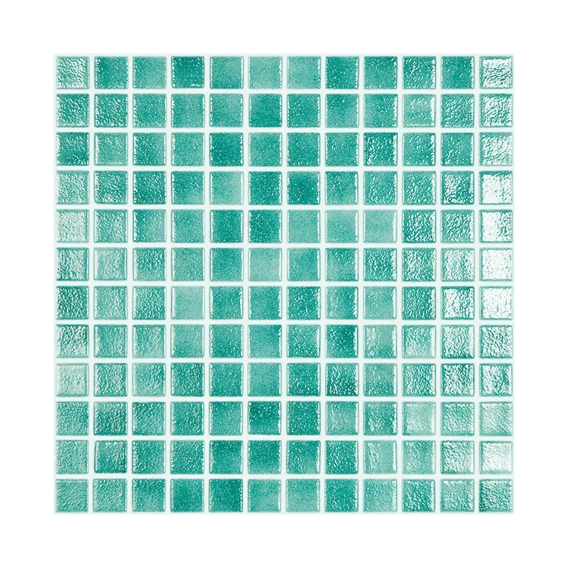 Стъклена мозайка Niebla Turquesa, основа полибонд, 2,5x2,5 cm, кутия 2 m²  от Healthy Swim справка HS516V