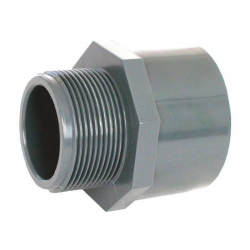 PVC-U нипел, смесен, SpaZone, D75/63-2", външна резба  от Plimat справка EF75632
