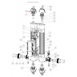Фиксиращи скоби Z-IM-UV-LH-CLIP за UV лампи Elecro HR UV-C и Quantum  от  Elecro Engineering справка Z-IM-UV-LH-CLIP
