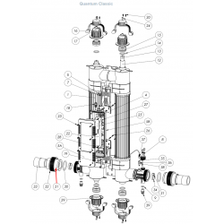 Свързваща муфа Z-IM-UNI-2"/63 Ø63 mm (2") за Elecro UV-C и Quantum  от  Elecro Engineering справка Z-IM-UNI-2"/63