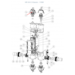 Твърд капак Z-IM-UV-LH-CAP за държача на UV лампата Elecro UV-C и Quantum  от  Elecro Engineering справка Z-IM-UV-LH-CAP