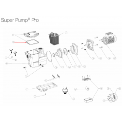 Уплътнение SPX1600S на капака на предфилтъра за помпи Super Pump XE, Super Pump VSTD, Super Pump XW и Super Pump Pro, Hayward...