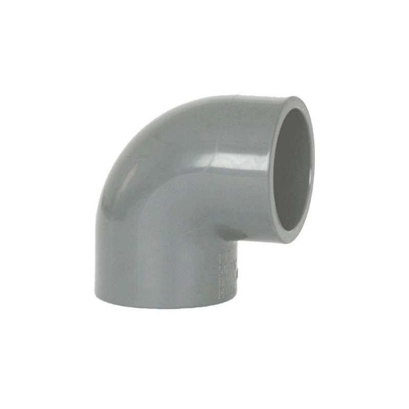 Коляно PVC D200, 90 градуса Coraplax  от Coraplax справка 7101200