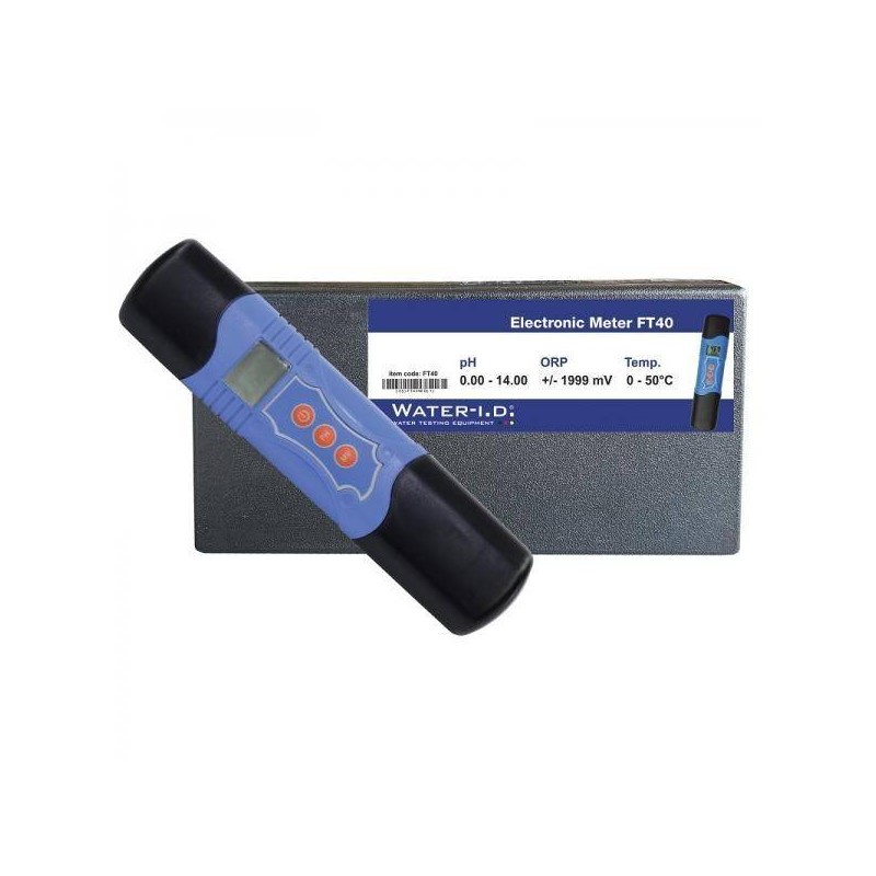 Електронен тестер Water-I.D. за измерване на pH, ORP, температура  от Water-I.D. справка FT40