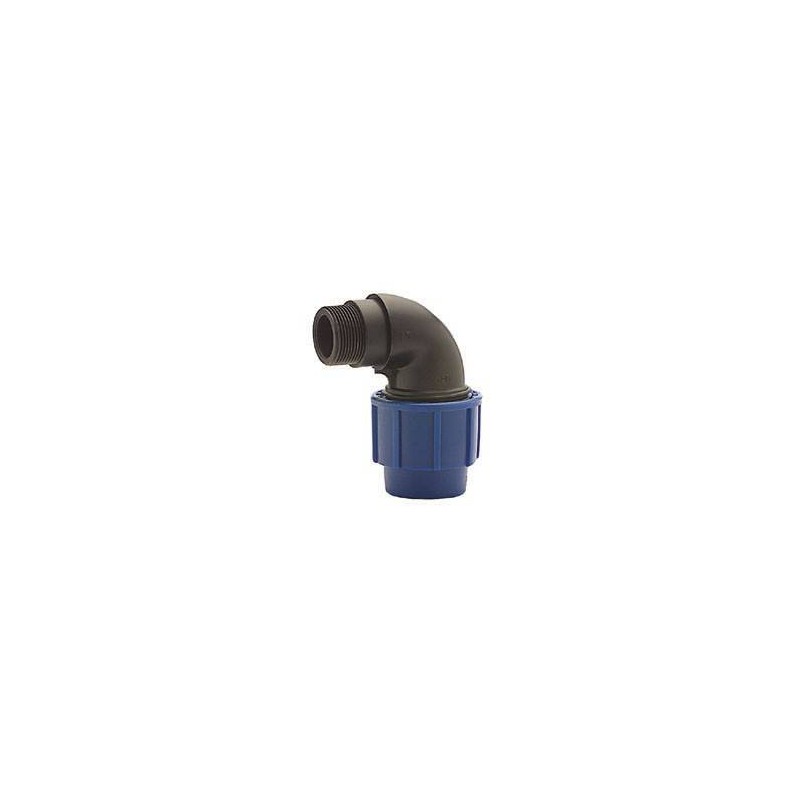 Компресионно коляно D32 x 1" външна резба, 90 градуса  от Cepex справка 01498
