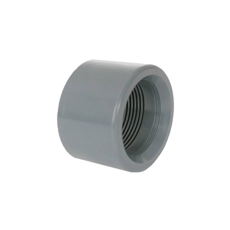 Муфа намалител смесена PVC D63-1 1/2" вътрешна резба  от Coraplax справка 7306063