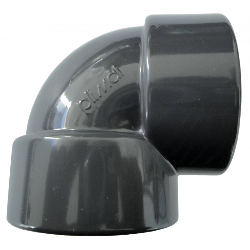 Коляно PVC D63-2" вътрешна резба Plimat  от Plimat справка CM9063