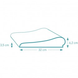 Борд заоблен 50x32 cm радиус 200 cm  от Pierra справка PMC32200