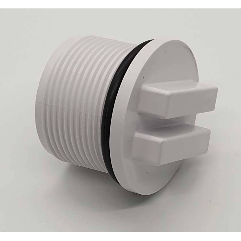Капачка от ABS с O-пръстен, 1.5" външна резба  от  Hayward Pool справка SP1022CE