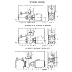 Помпа HCP 5000, 12,5 hp, 400V  от  Hayward Commercial Aquatics справка HCP501253E7