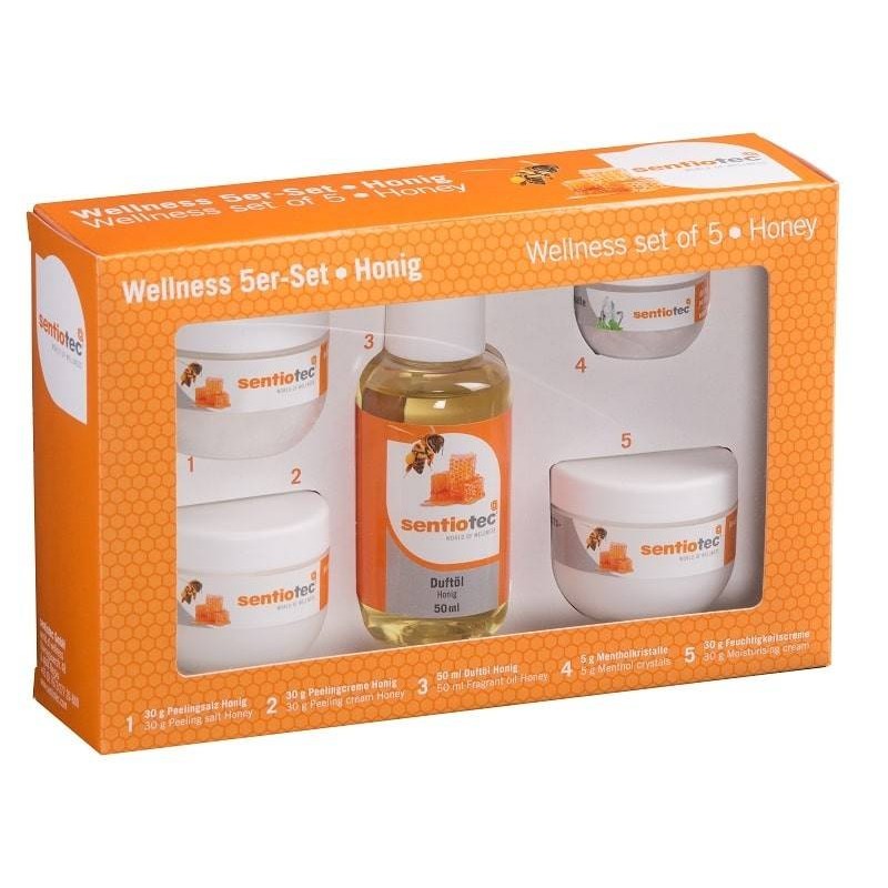 Kомплект Wellness 5 части, есенция от мед  от Sentiotec справка 1-036-397
