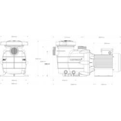 Помпа Powerline 0,33 hp Hayward  от  Hayward Pool справка 81003E2