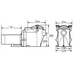 Рециркулационна помпа с променлива скорост RS II VSTD 2 hp Hayward  от  Hayward Pool справка RS3020VSTD