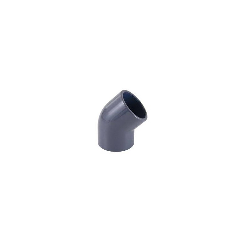 Коляно PVC D90, 45 градуса SpaZone  от SpaZone справка 014590