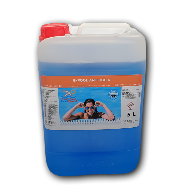 Течност против варовик 5 l Pool Guard  от Pool Guard справка CHS 602-5