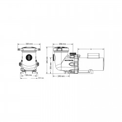 Рециркулационна помпа TriStar 3,00 hp 400V Hayward  от  Hayward Pool справка SP32303