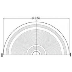 Скимер с малък отвор за басейни с облицовка  от  Hayward Commercial Aquatics справка 060110300000
