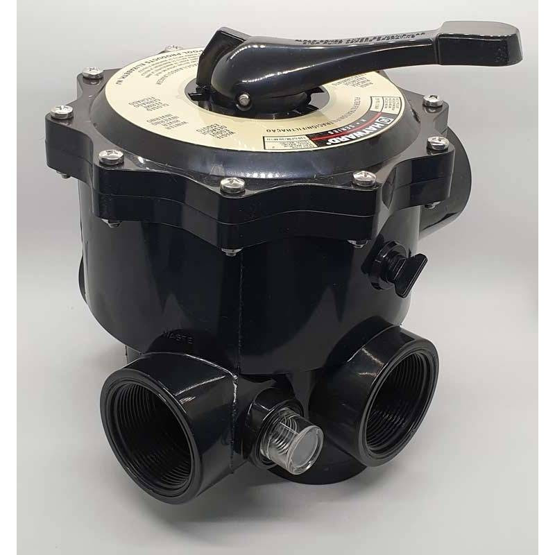 Шестпътен вентил за страничен монтаж Hayward Pro Series със захранваща връзка 2"  от  Hayward Pool справка 250120011300